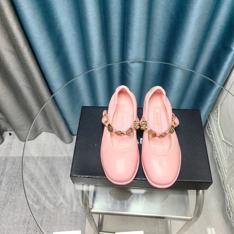 Ch*el flat shoes